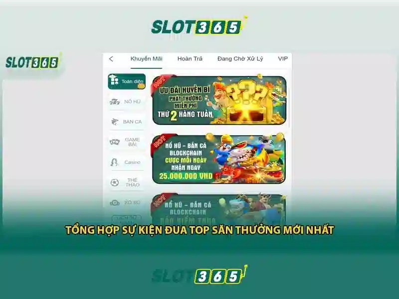 Slot365 - Nền tảng chơi slot trực tuyến hiện đại