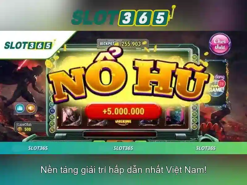 Slot365: Khám phá trải nghiệm chơi slot trực tuyến hàng đầu